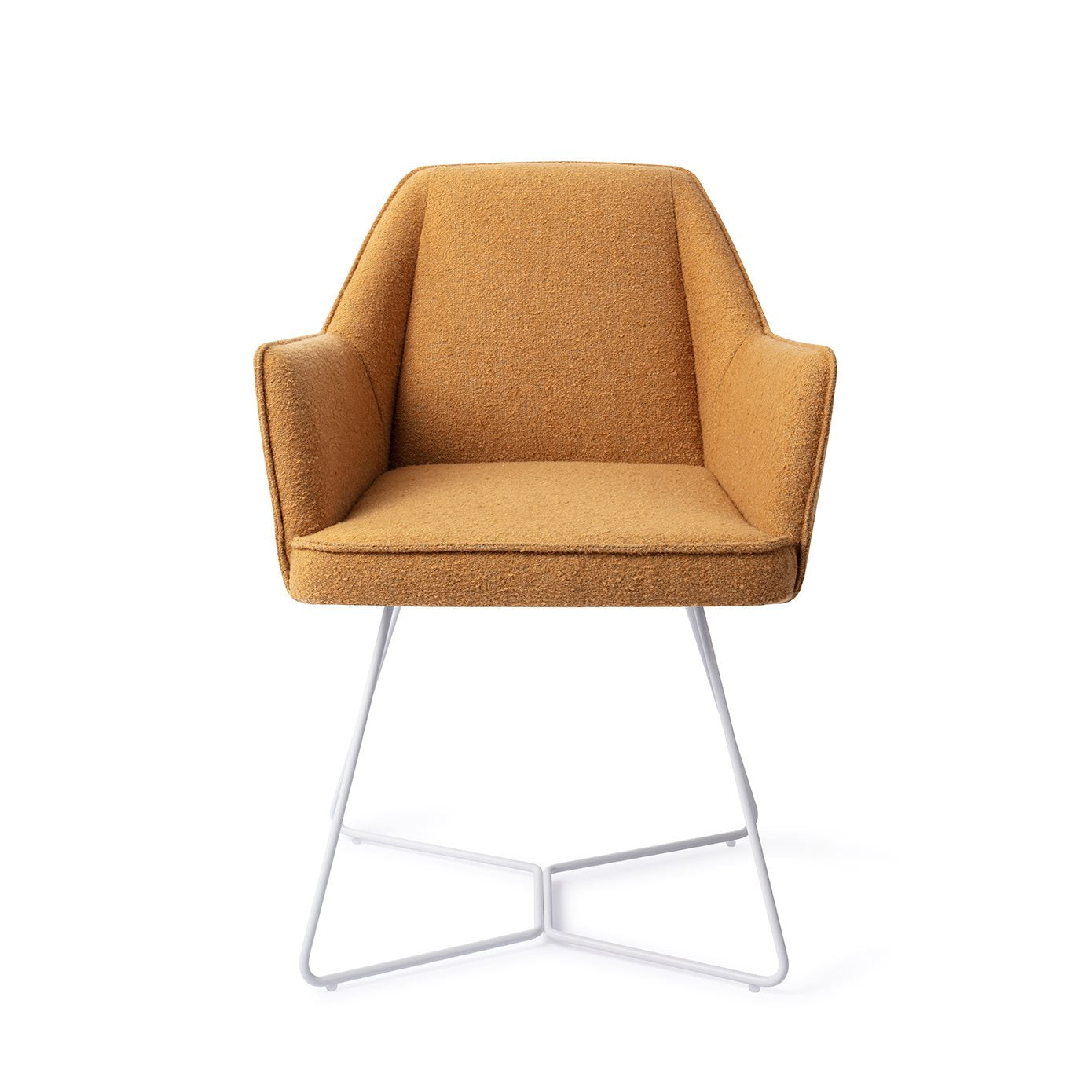 Jesper Home Tome Masai Giraffe Eetkamerstoel - Beehive White - KwaliteitWonen.nl