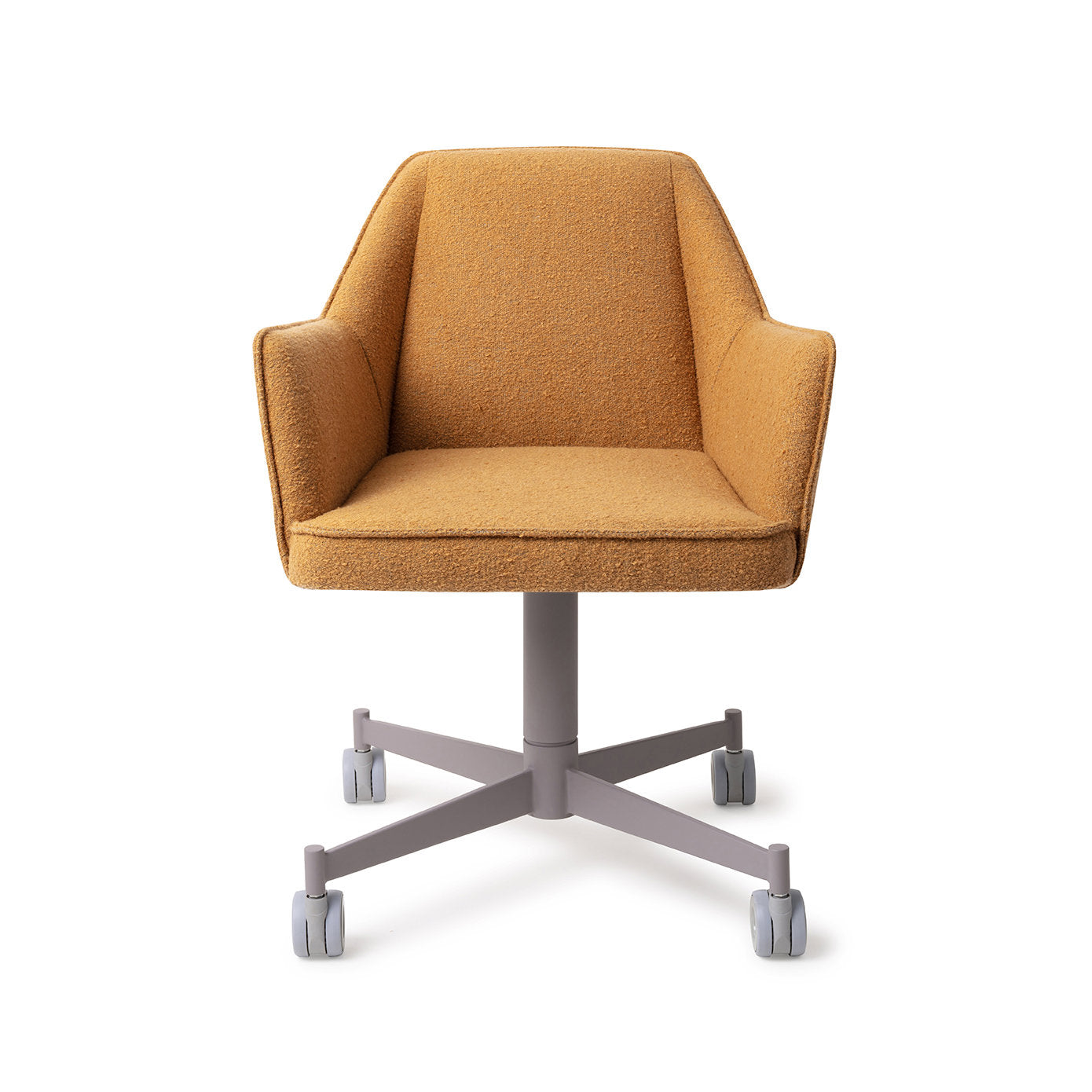 Jesper Home Tome Masai Giraffe Eetkamerstoel - Caster Grey - KwaliteitWonen.nl