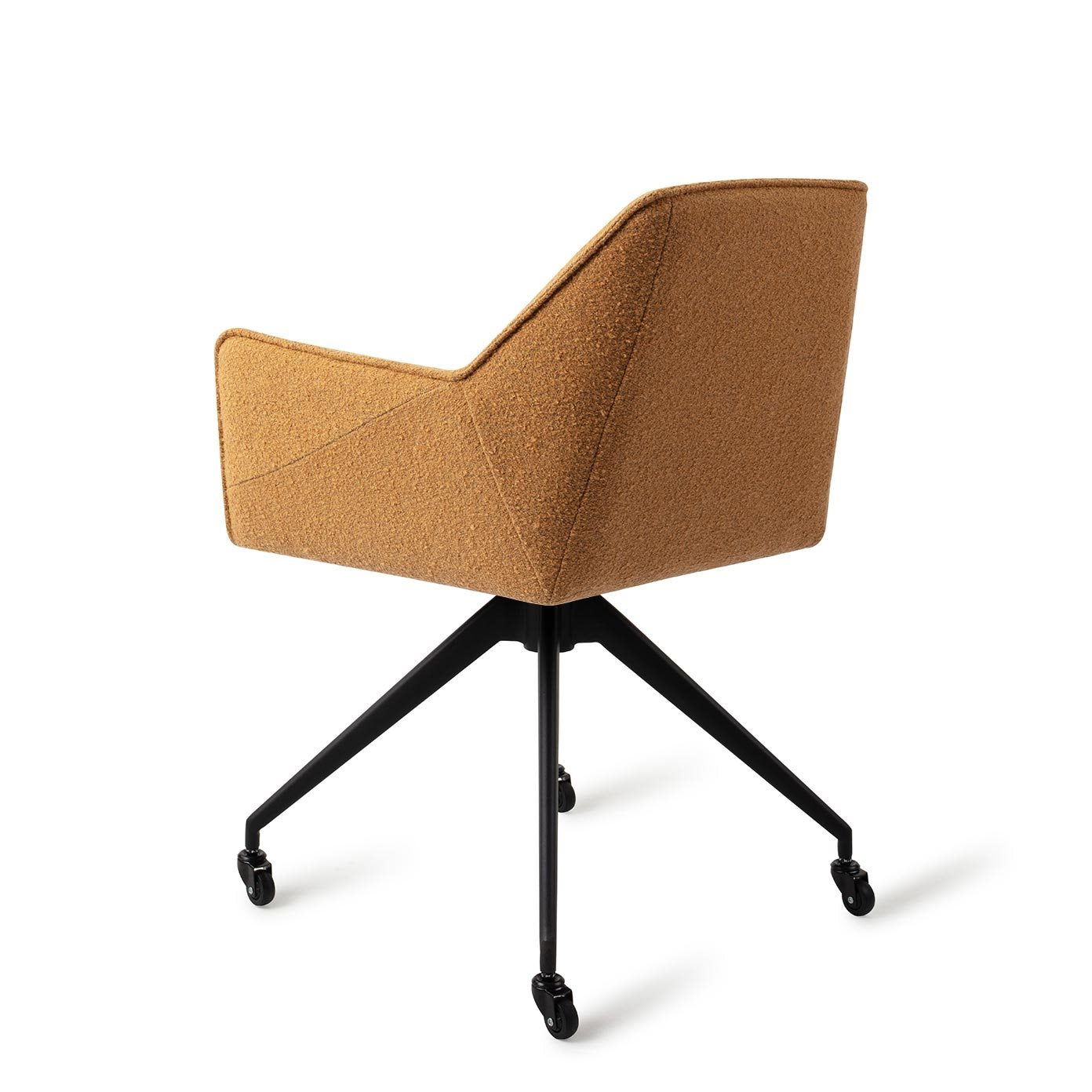 Jesper Home Tome Masai Giraffe Eetkamerstoel - Glide Black - KwaliteitWonen.nl