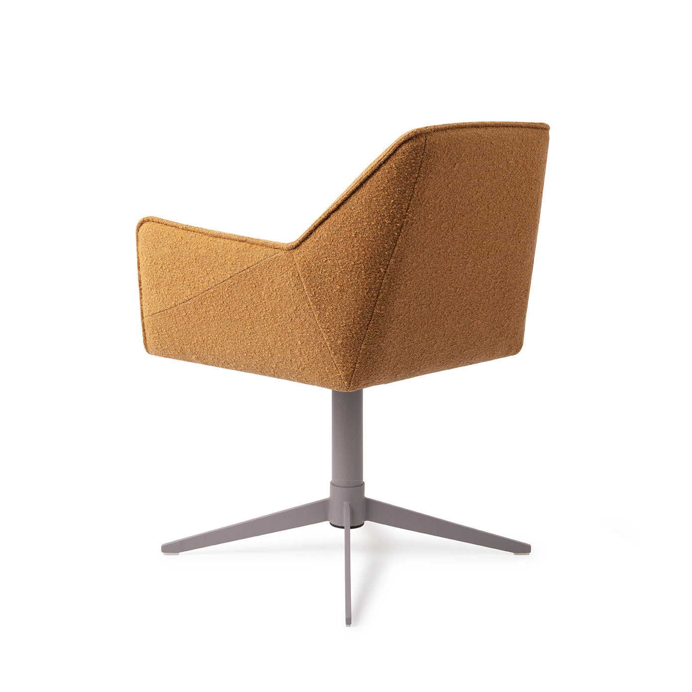 Jesper Home Tome Masai Giraffe Eetkamerstoel - Quad Grey - KwaliteitWonen.nl
