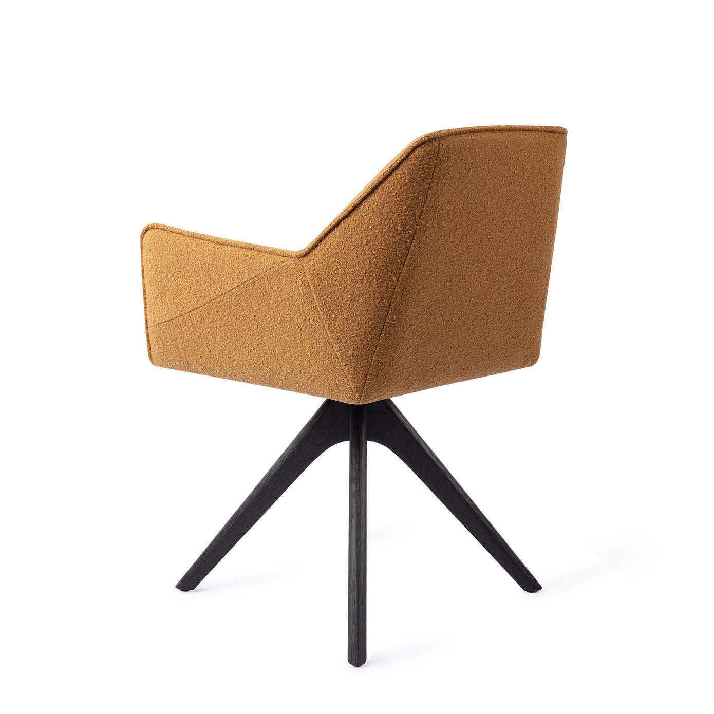 Jesper Home Tome Masai Giraffe Eetkamerstoel - Revolve Oak Black - KwaliteitWonen.nl