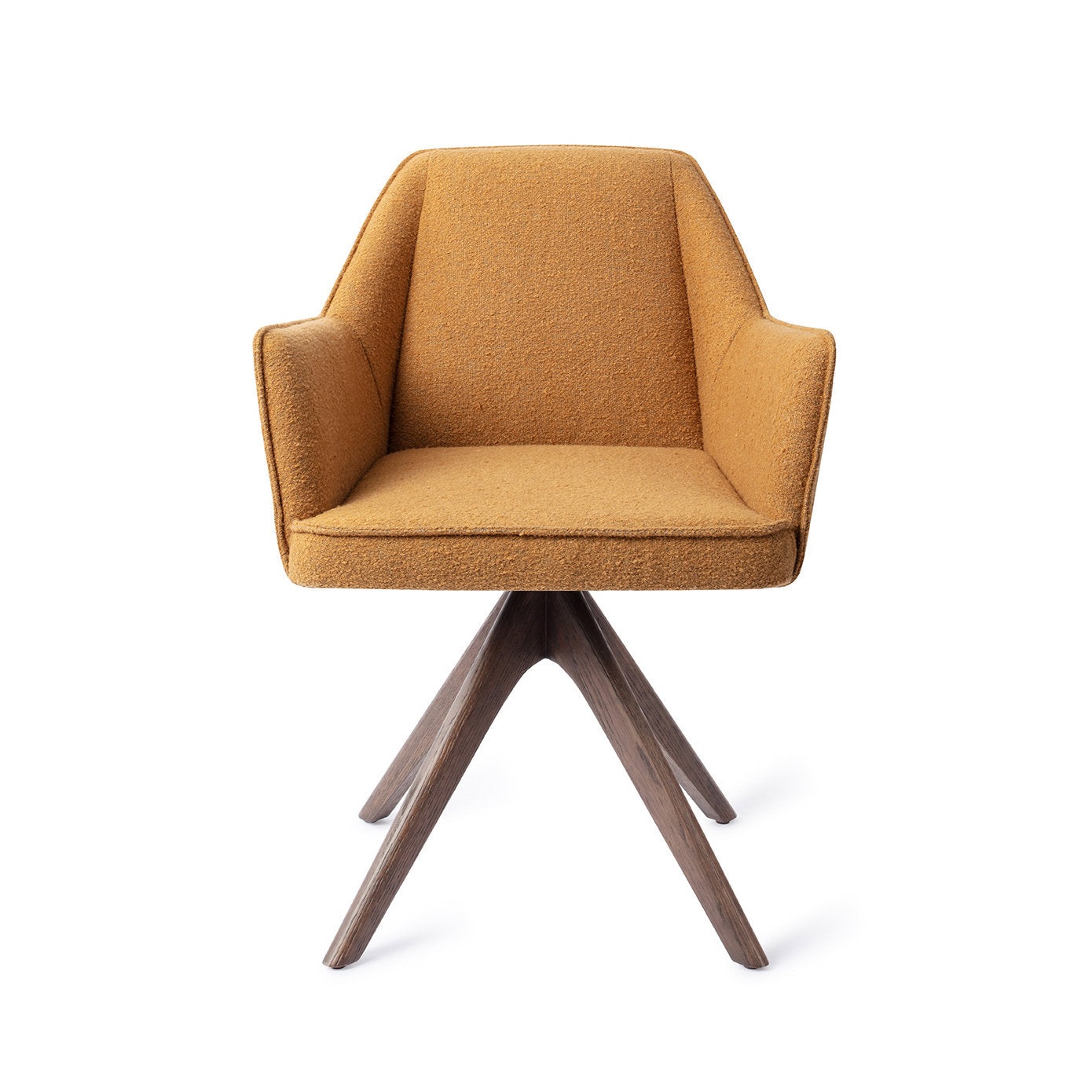 Jesper Home Tome Masai Giraffe Eetkamerstoel - Revolve Oak Walnut - KwaliteitWonen.nl