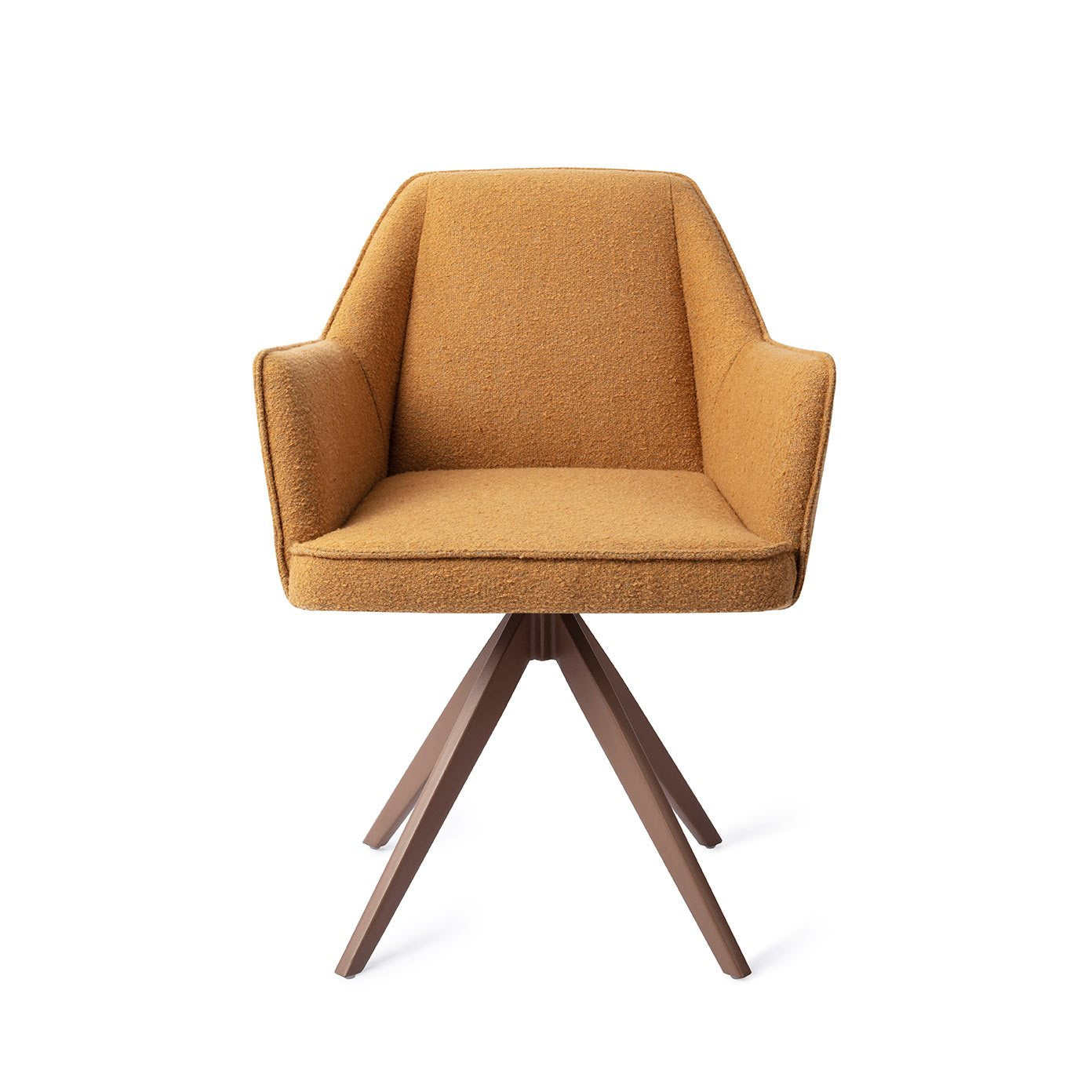 Jesper Home Tome Masai Giraffe Eetkamerstoel - Turn Brown - KwaliteitWonen.nl