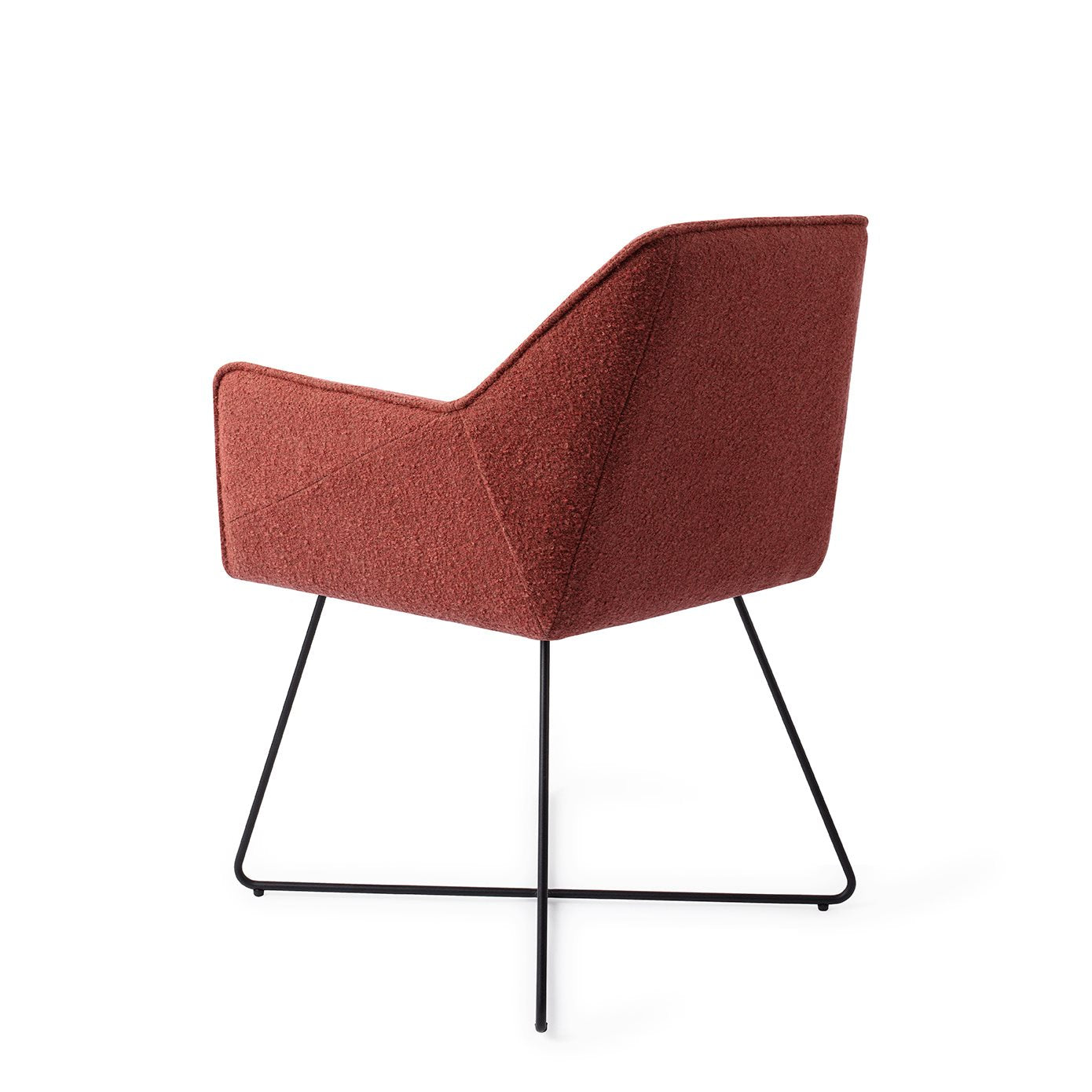 Jesper Home Tome Shabby Saffron Eetkamerstoel - Cross Black - KwaliteitWonen.nl