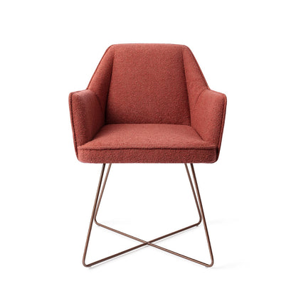 Jesper Home Tome Shabby Saffron Eetkamerstoel - Cross Rose - KwaliteitWonen.nl
