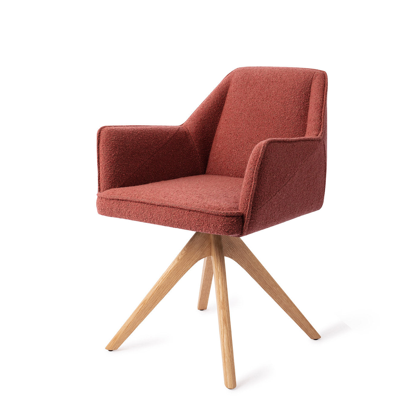 Jesper Home Tome Shabby Saffron Eetkamerstoel - Revolve Oak Natural - KwaliteitWonen.nl