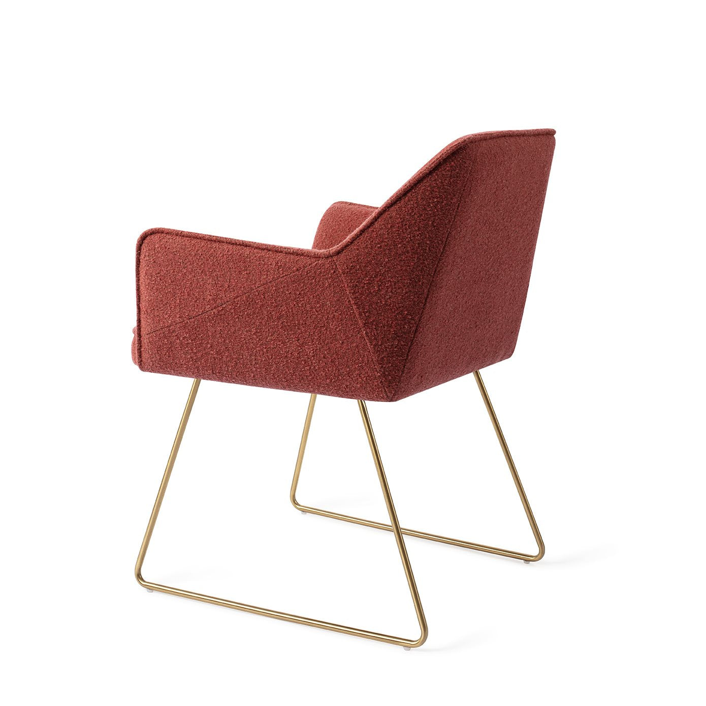 Jesper Home Tome Shabby Saffron Eetkamerstoel - Slide Gold - KwaliteitWonen.nl