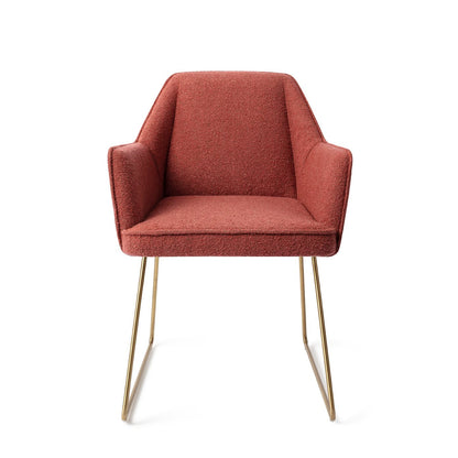 Jesper Home Tome Shabby Saffron Eetkamerstoel - Slide Gold - KwaliteitWonen.nl