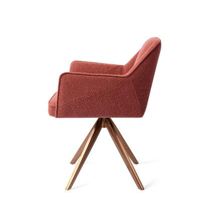 Jesper Home Tome Shabby Saffron Eetkamerstoel - Turn Rose - KwaliteitWonen.nl