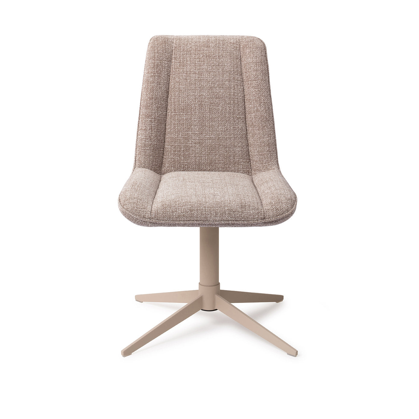 Jesper Home Umedo Grainy Greige Eetkamerstoel - Quad Beige - KwaliteitWonen.nl