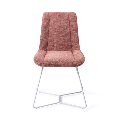 Jesper Home Umedo Scarlet Grain Eetkamerstoel - Beehive White - KwaliteitWonen.nl