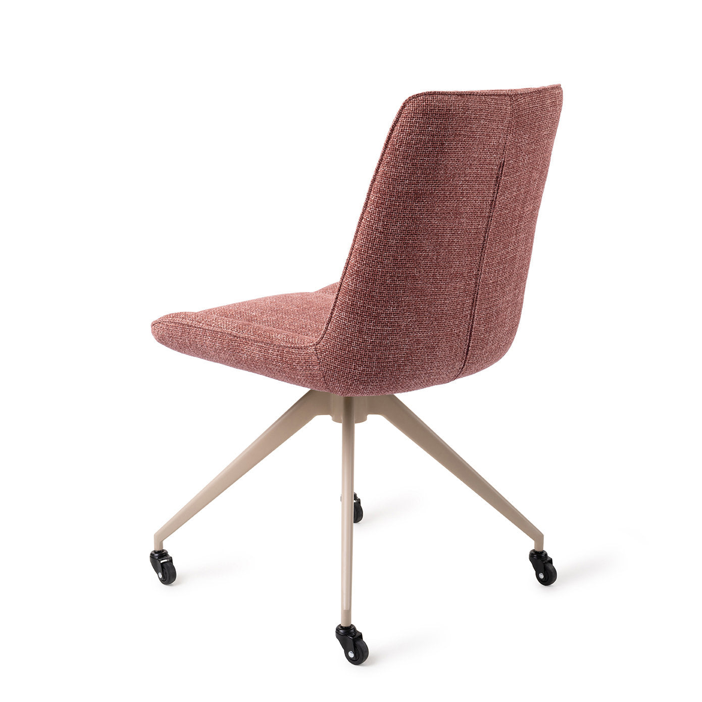 Jesper Home Umedo Scarlet Grain Eetkamerstoel - Glide Beige - KwaliteitWonen.nl