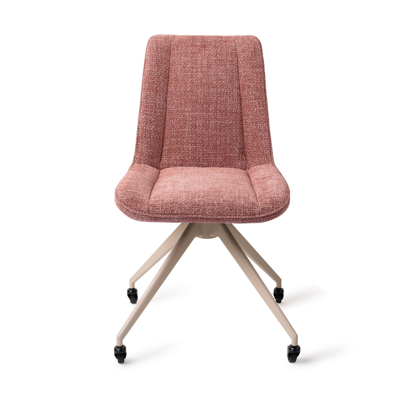 Jesper Home Umedo Scarlet Grain Eetkamerstoel - Glide Beige - KwaliteitWonen.nl
