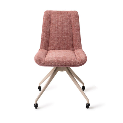 Jesper Home Umedo Scarlet Grain Eetkamerstoel - Glide Beige - KwaliteitWonen.nl