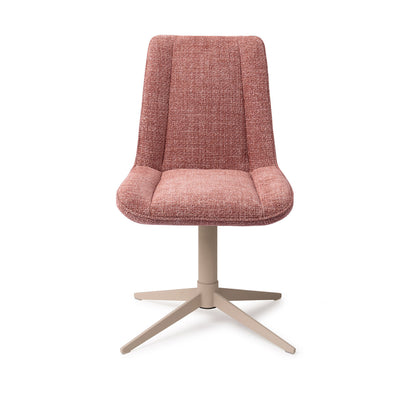 Jesper Home Umedo Scarlet Grain Eetkamerstoel - Quad Beige - KwaliteitWonen.nl