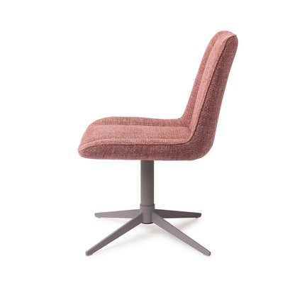Jesper Home Umedo Scarlet Grain Eetkamerstoel - Quad Grey - KwaliteitWonen.nl