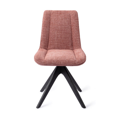 Jesper Home Umedo Scarlet Grain Eetkamerstoel - Revolve Oak Black-Kwaliteitwonen.nl