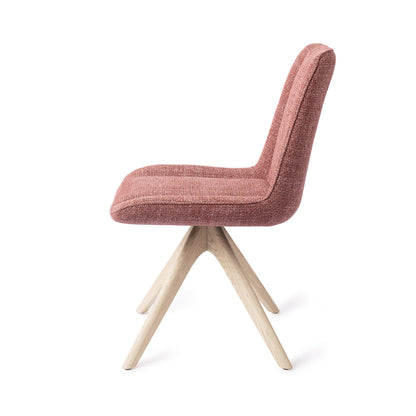 Jesper Home Umedo Scarlet Grain Eetkamerstoel - Revolve Oak Bleach - KwaliteitWonen.nl