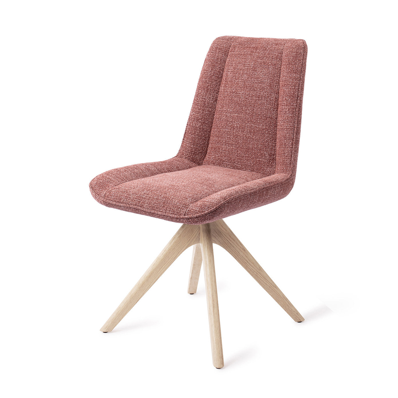 Jesper Home Umedo Scarlet Grain Eetkamerstoel - Revolve Oak Bleach - KwaliteitWonen.nl