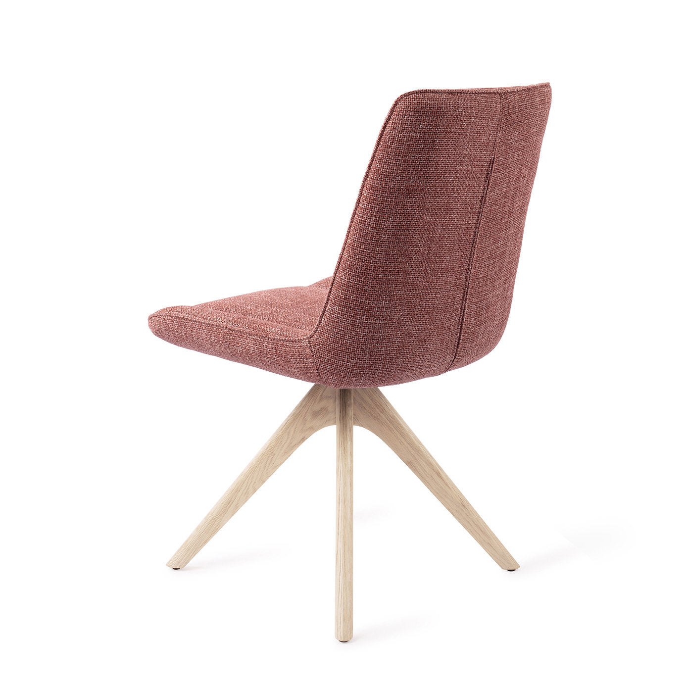 Jesper Home Umedo Scarlet Grain Eetkamerstoel - Revolve Oak Bleach - KwaliteitWonen.nl