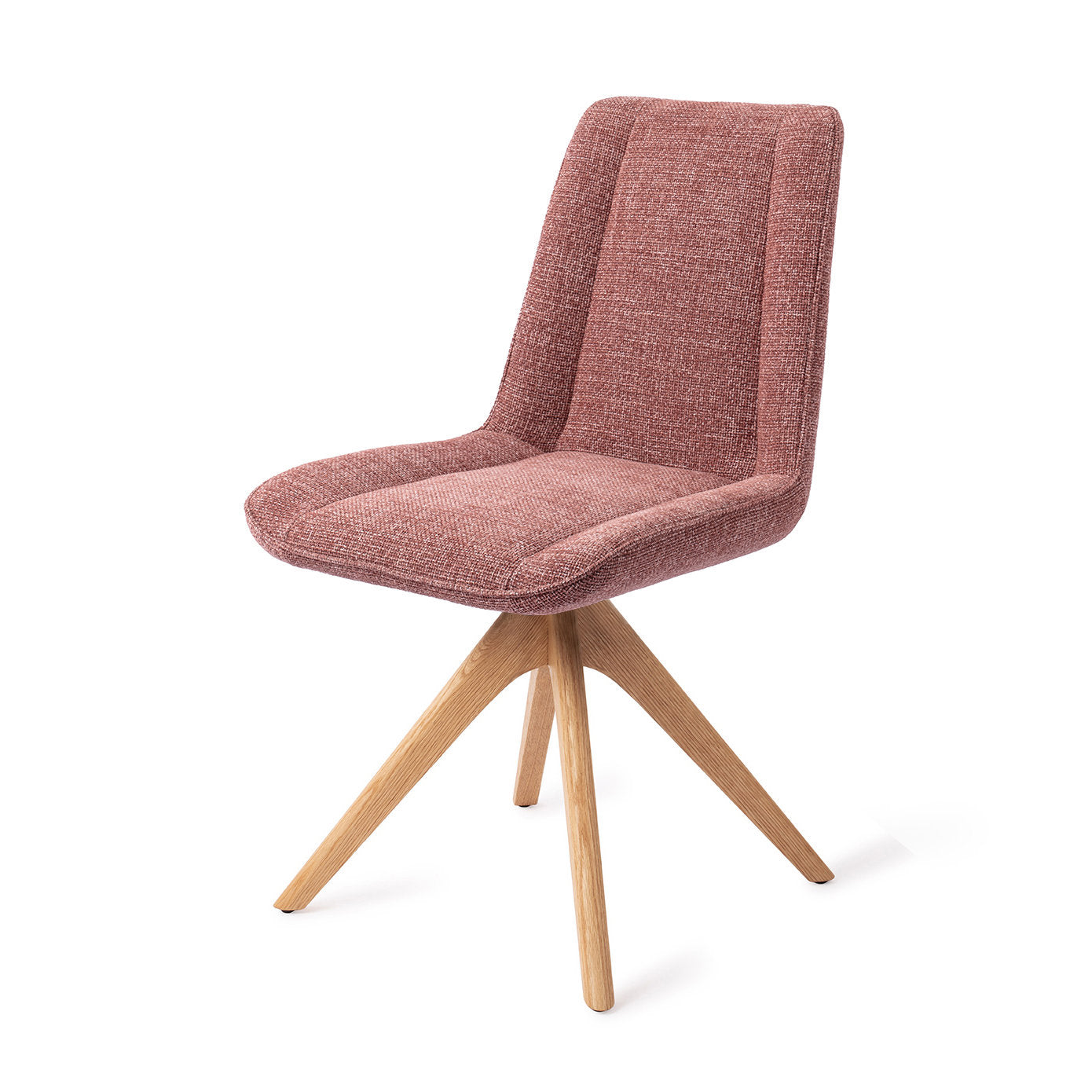 Jesper Home Umedo Scarlet Grain Eetkamerstoel - Revolve Oak Natural - KwaliteitWonen.nl