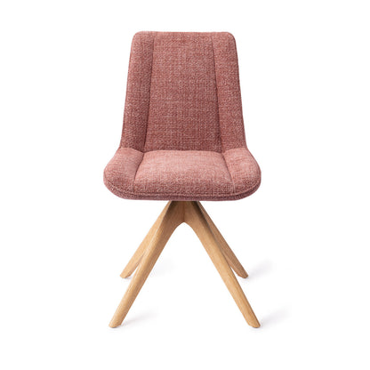 Jesper Home Umedo Scarlet Grain Eetkamerstoel - Revolve Oak Natural - KwaliteitWonen.nl