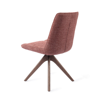 Jesper Home Umedo Scarlet Grain Eetkamerstoel - Revolve Oak Walnut - KwaliteitWonen.nl