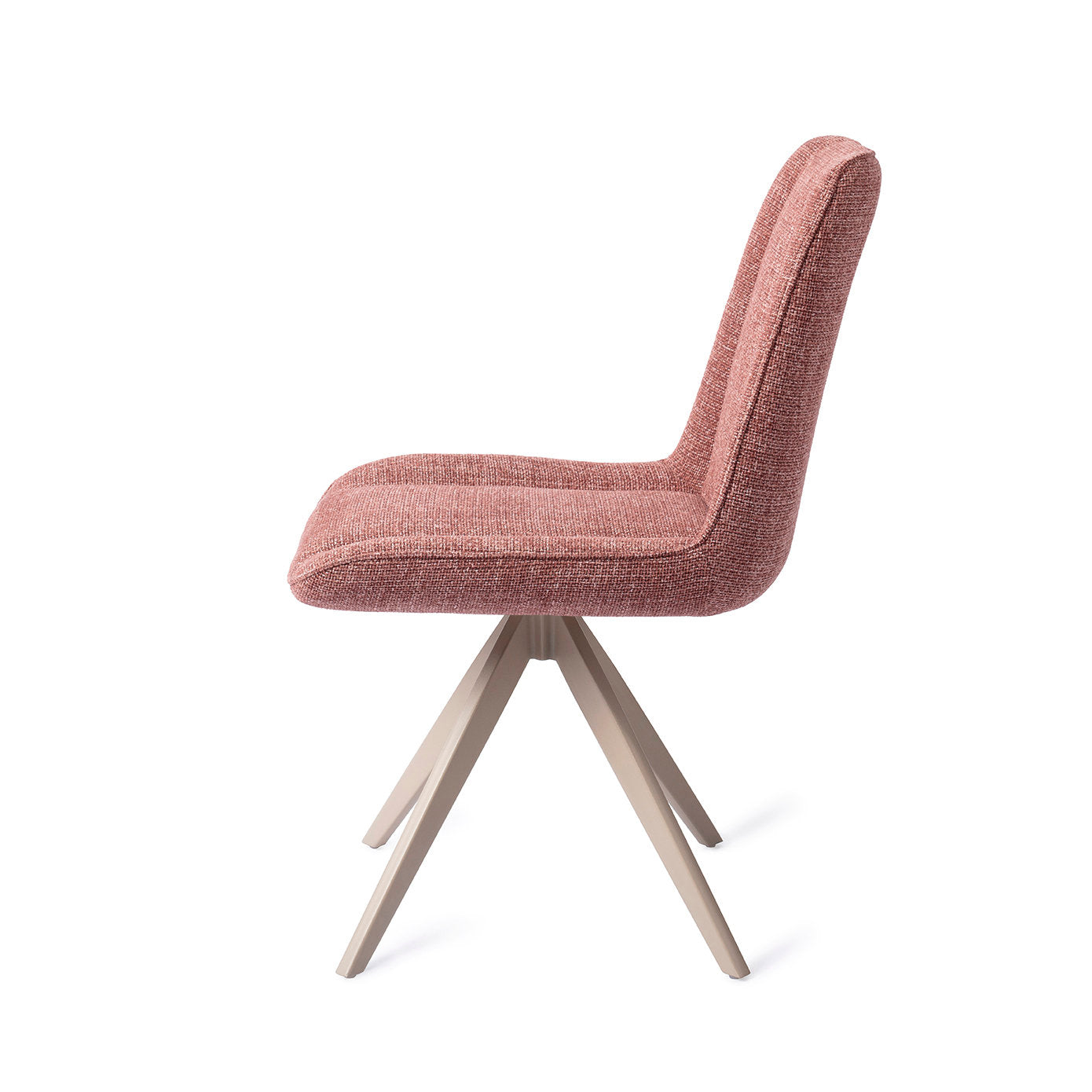 Jesper Home Umedo Scarlet Grain Eetkamerstoel - Turn Beige - KwaliteitWonen.nl