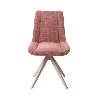Jesper Home Umedo Scarlet Grain Eetkamerstoel - Turn Beige - KwaliteitWonen.nl