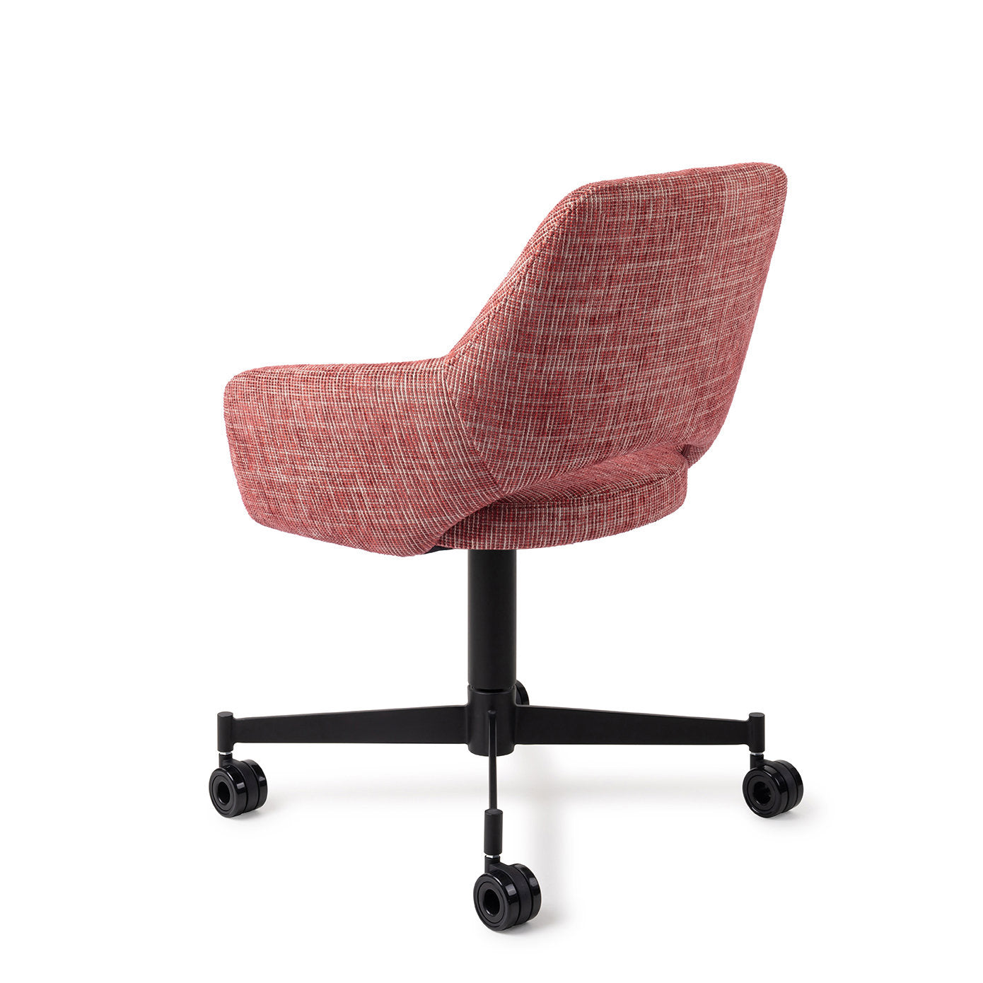 Jesper Home Yanai Berry Bars Eetkamerstoel - Caster Black - KwaliteitWonen.nl