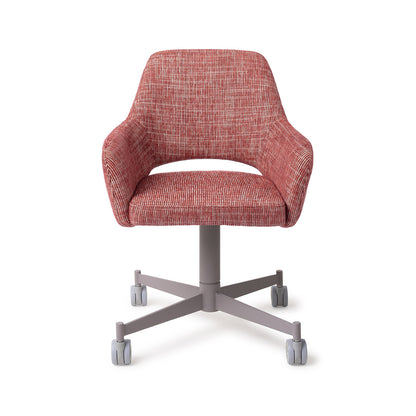 Jesper Home Yanai Berry Bars Eetkamerstoel - Caster Grey - KwaliteitWonen.nl