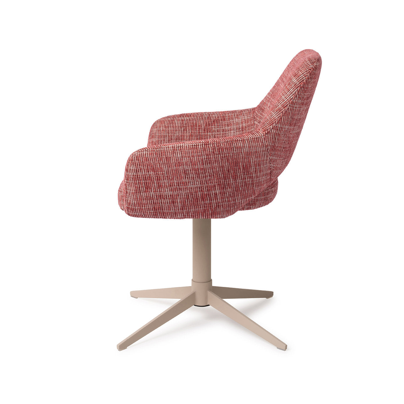 Jesper Home Yanai Berry Bars Eetkamerstoel - Quad Beige - KwaliteitWonen.nl
