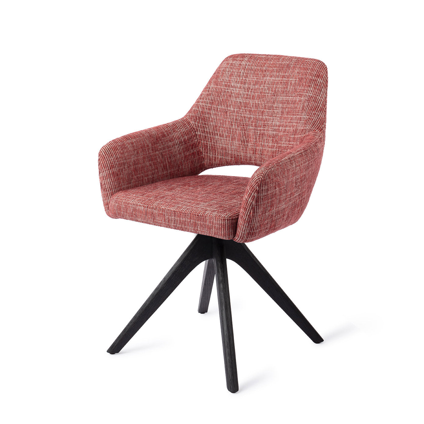 Jesper Home Yanai Berry Bars Eetkamerstoel - Revolve Oak Black - KwaliteitWonen.nl