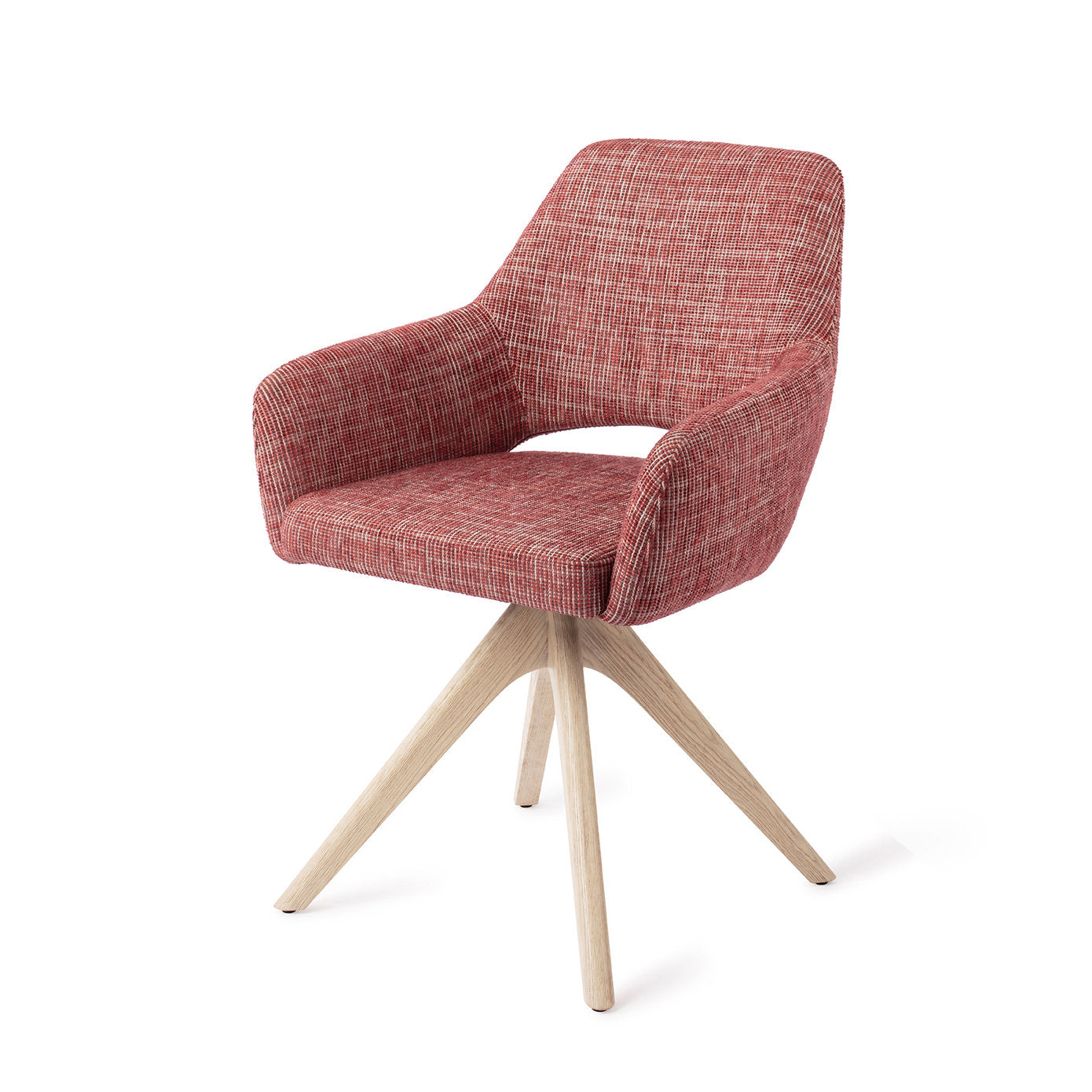 Jesper Home Yanai Berry Bars Eetkamerstoel - Revolve Oak Bleach - KwaliteitWonen.nl