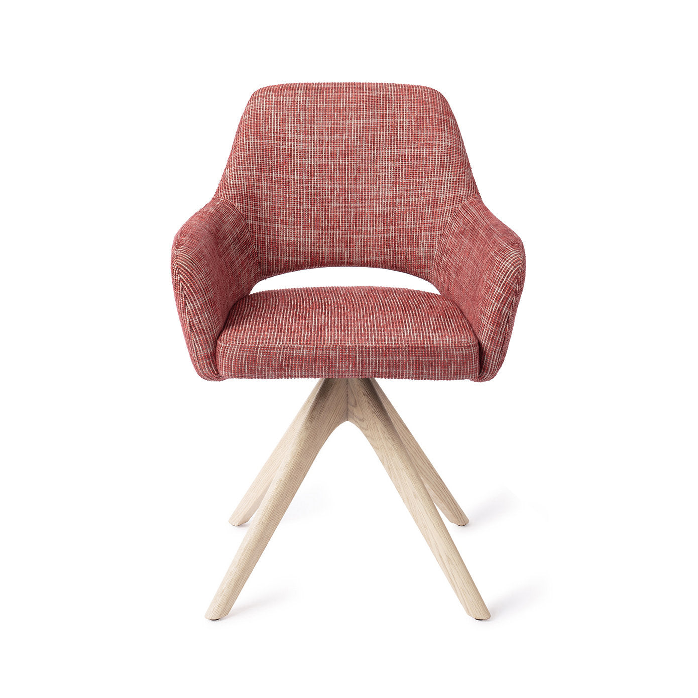 Jesper Home Yanai Berry Bars Eetkamerstoel - Revolve Oak Bleach - KwaliteitWonen.nl