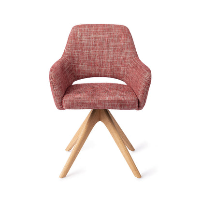 Jesper Home Yanai Berry Bars Eetkamerstoel - Revolve Oak Natural - KwaliteitWonen.nl