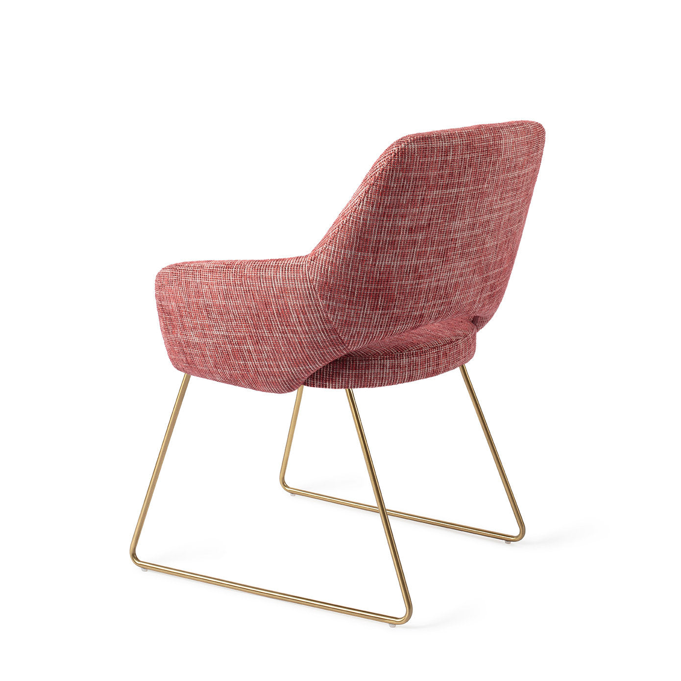 Jesper Home Yanai Berry Bars Eetkamerstoel - Slide Gold - KwaliteitWonen.nl