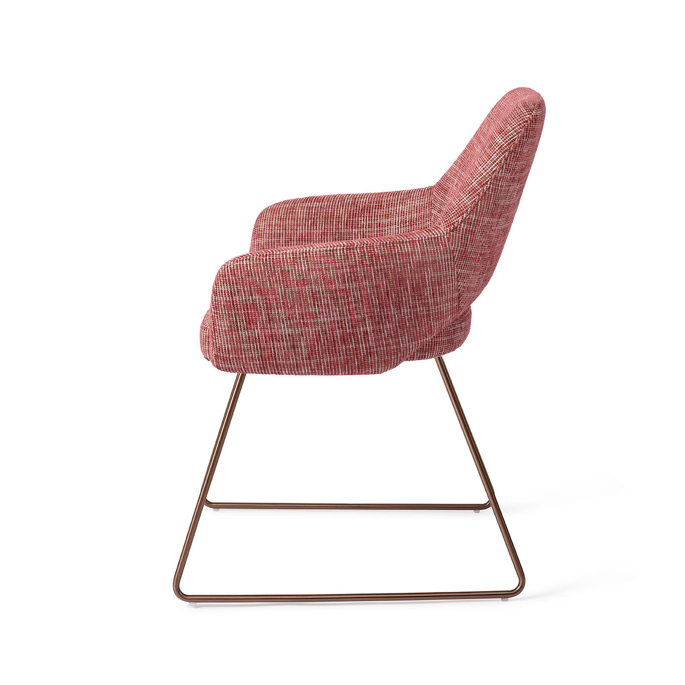 Jesper Home Yanai Berry Bars Eetkamerstoel - Slide Rose - KwaliteitWonen.nl