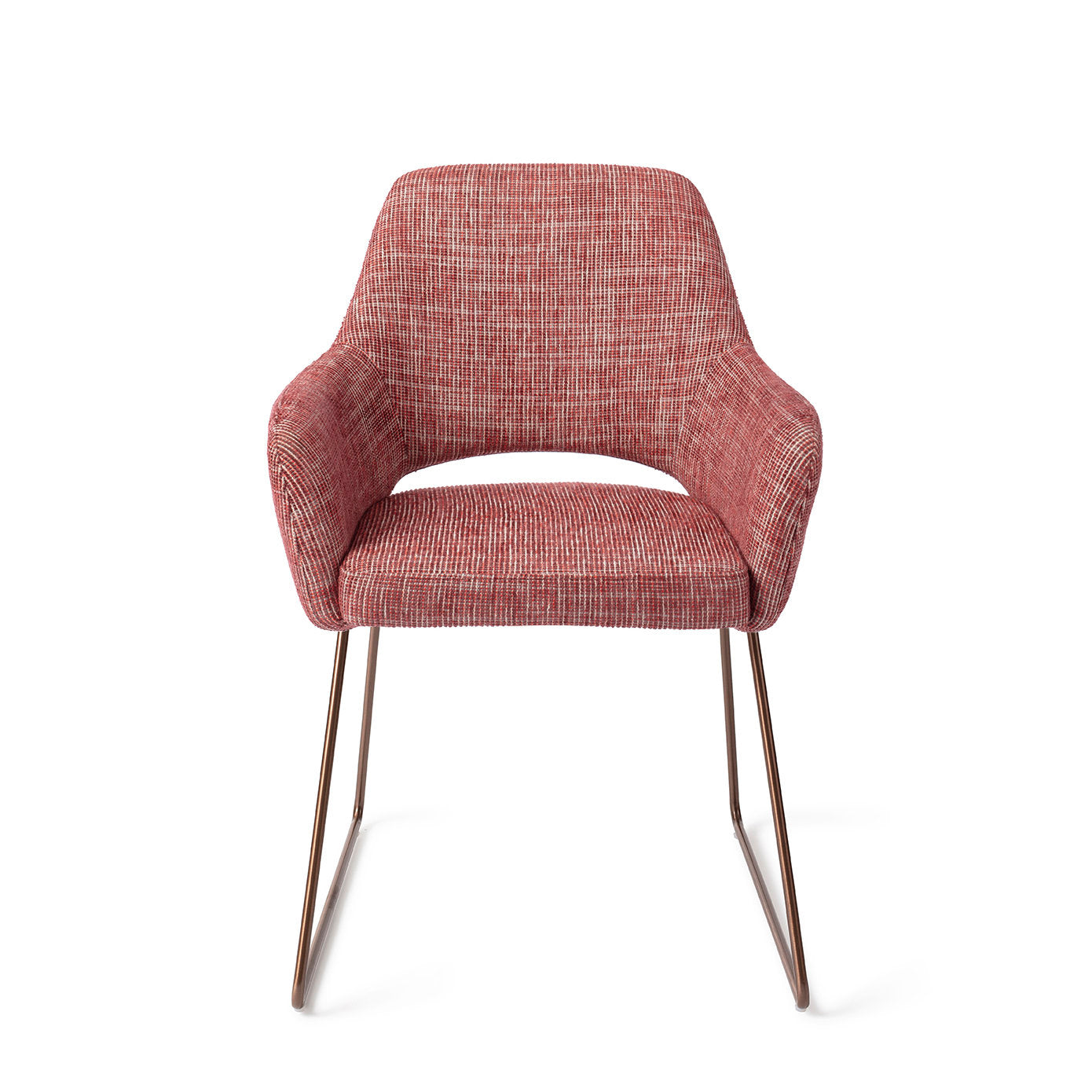Jesper Home Yanai Berry Bars Eetkamerstoel - Slide Rose - KwaliteitWonen.nl