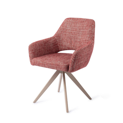 Jesper Home Yanai Berry Bars Eetkamerstoel - Turn Beige - KwaliteitWonen.nl