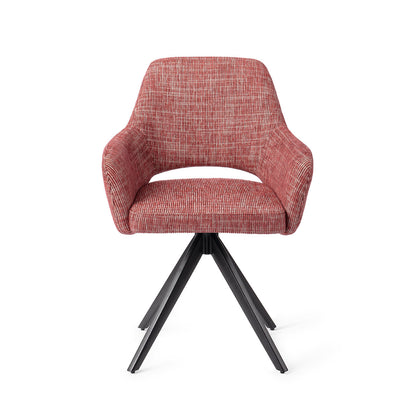 Jesper Home Yanai Berry Bars Eetkamerstoel - Turn Black - KwaliteitWonen.nl