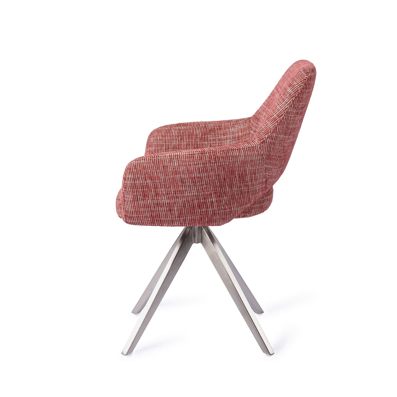 Jesper Home Yanai Berry Bars Eetkamerstoel - Turn Steel - KwaliteitWonen.nl