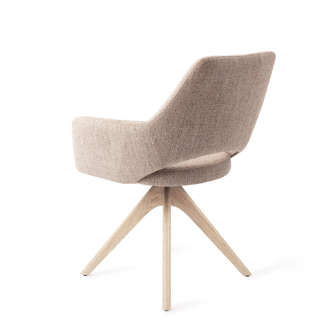Jesper Home Yanai Biscuit Beach Eetkamerstoel - Revolve Oak Bleach - KwaliteitWonen.nl