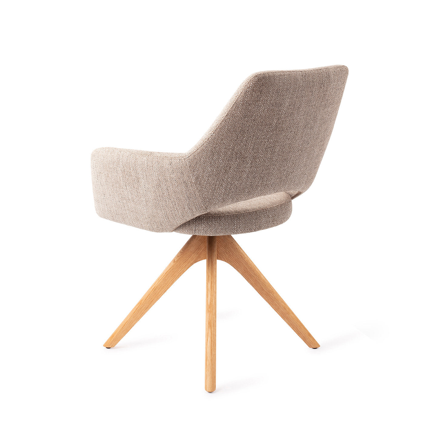 Jesper Home Yanai Biscuit Beach Eetkamerstoel - Revolve Oak Natural - KwaliteitWonen.nl
