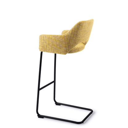 Jesper Home Yanai Lemon Lines Barkruk - Arch Black (H)-Kwaliteitwonen.nl