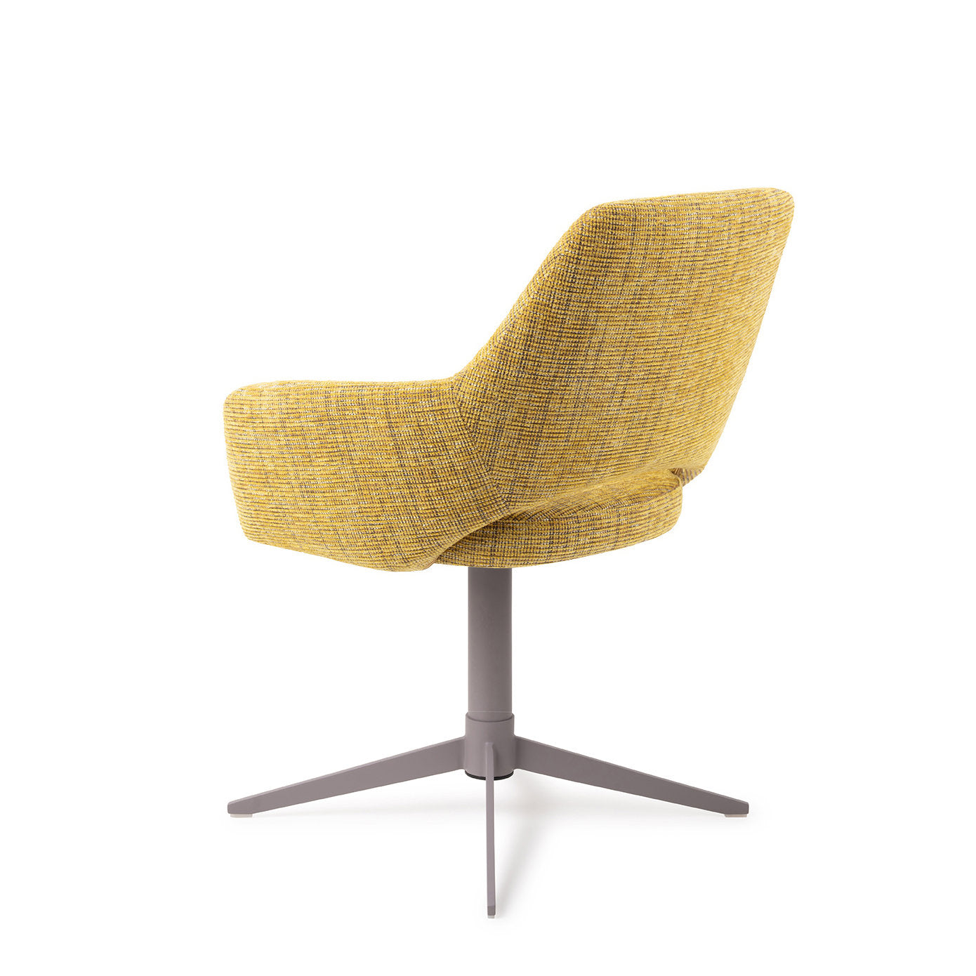 Jesper Home Yanai Lemon Lines Eetkamerstoel - Quad Grey - KwaliteitWonen.nl