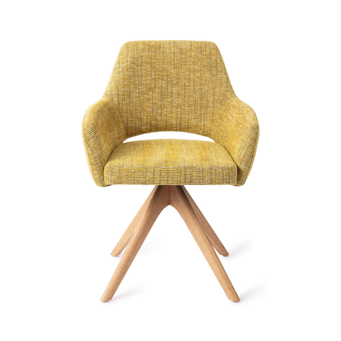 Jesper Home Yanai Lemon Lines Eetkamerstoel - Revolve Oak Natural - KwaliteitWonen.nl