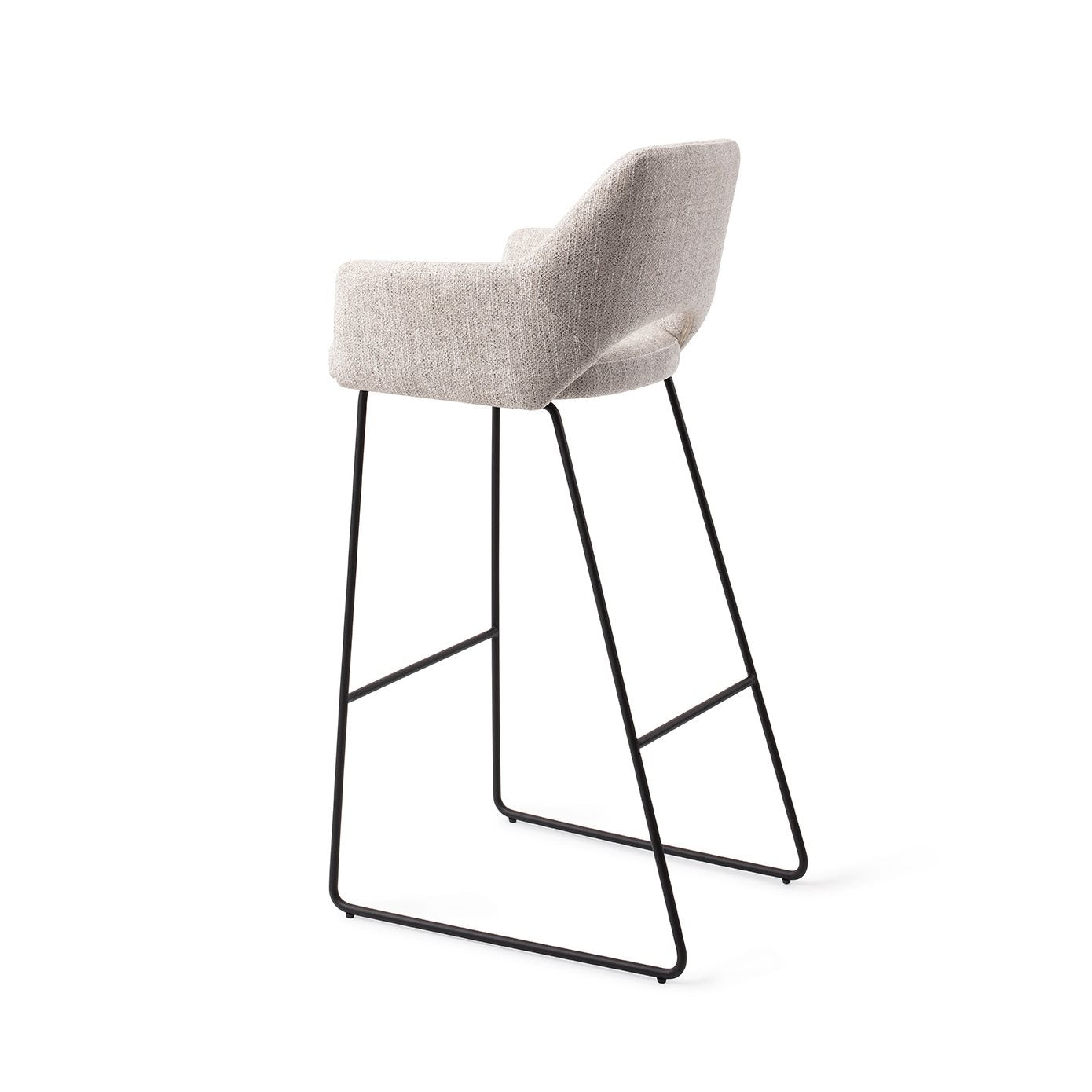 Jesper Home Yanai Pigeon Barkruk - Slide Black (H) - KwaliteitWonen.nl