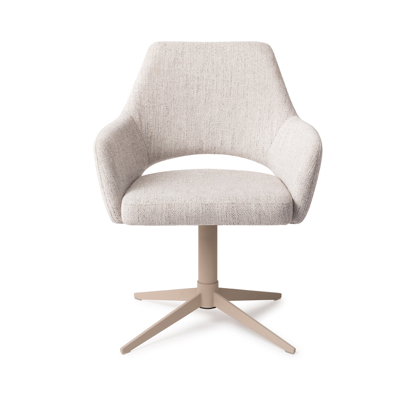 Jesper Home Yanai Pigeon Eetkamerstoel - Quad Beige - KwaliteitWonen.nl