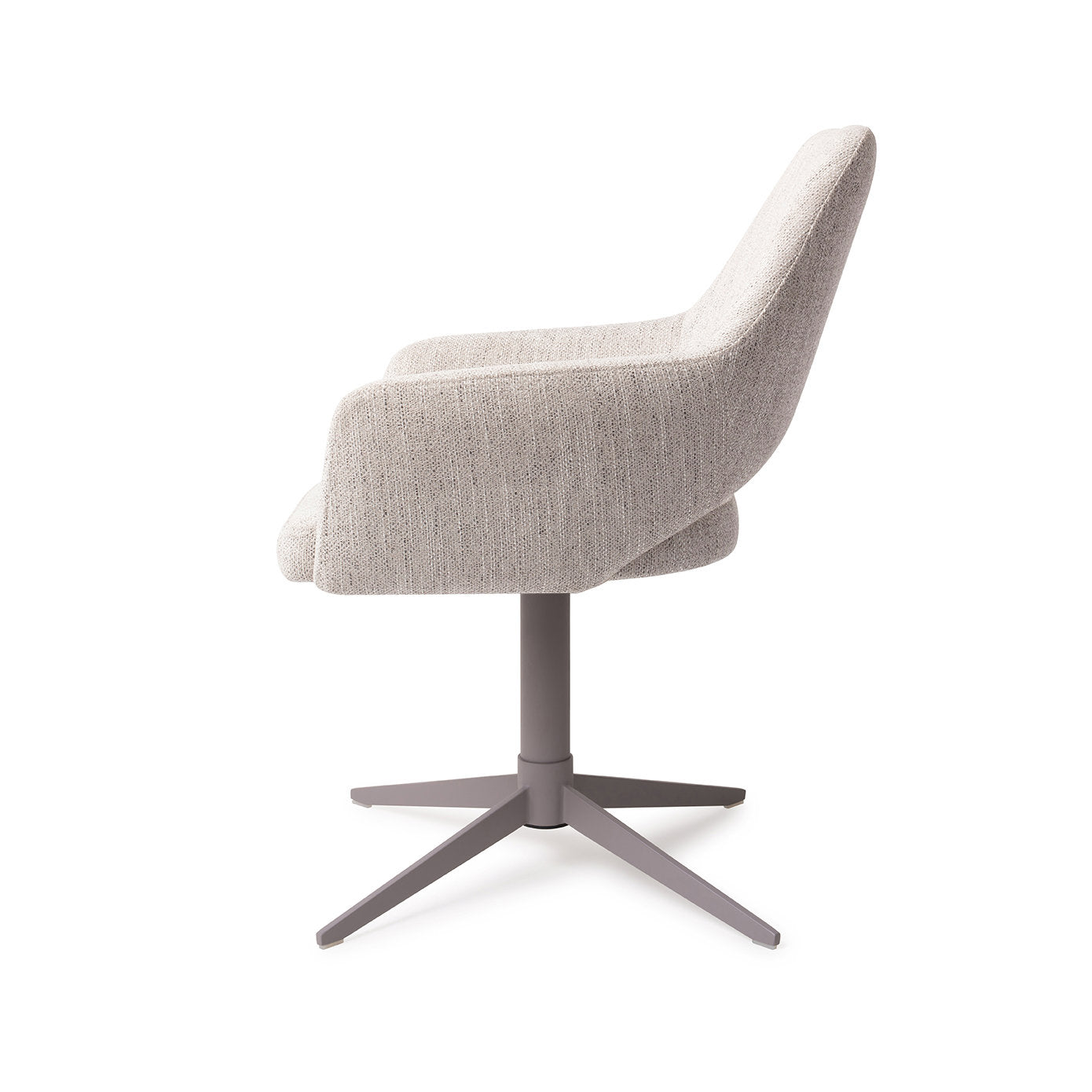 Jesper Home Yanai Pigeon Eetkamerstoel - Quad Grey - KwaliteitWonen.nl